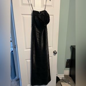 Beautiful floor length silk dress. BCBG brand.